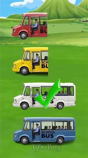 Match the Bus: A Fun Color Matching Challenge!