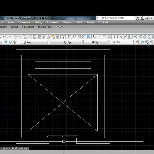 Make automatic elevator details Auto CAD