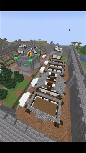 I Built a Medieval Castle Town in 100 Hours! 🏰