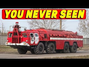 10 Most Amazing FIRE Trucks! You've never seen it!