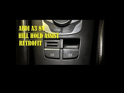Retrofitting Auto Hill Hold Assist on my Audi A3 8V