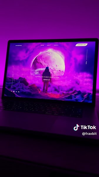 Immersive website design 👀What do you think? #webdesigner #uidesign #website #webdeveloper #webdesign