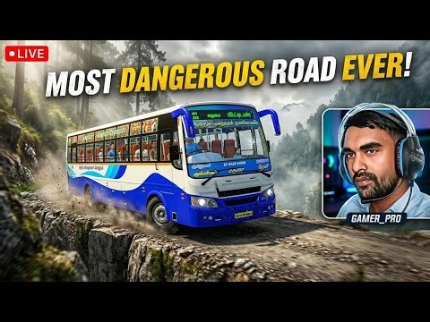 Indian Bus vs Indian Highways Narrow Streets