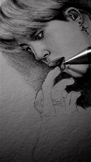 bts jimin art #bts #btsjimin #portrait #art