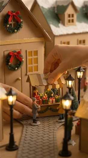 I Built a GIANT Luxury Christmas Village From Cardboard! 🎄✨ | Magical DIY
