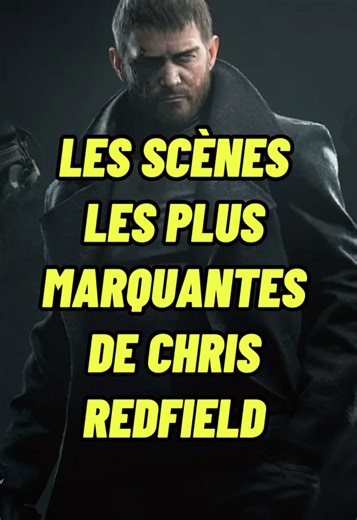 Les scènes les plus marquantes de Chris Redfield #chrisredfield #residentevil #leonkennedy #jeuxvideo #gaming