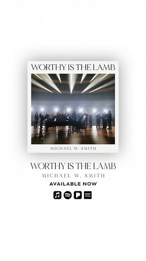 So grateful for this song, “Above All” and how it’s impacted so many people including myself! Such a gift to hear so many renditions of this song over the years and I wanted to share a few... Check out “Above All” on my new EP, “Worthy is the Lamb” now at michaelwsmith.komi.io. | Michael W. Smith