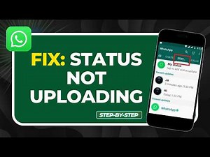 How to Fix WhatsApp Status Not Uploading 2026 (iPhone & Android Fix!)