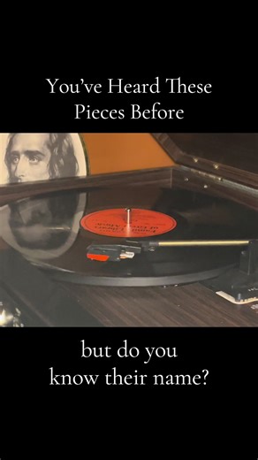 You’ve heard these pieces but do you know their names? #classicalmusic #vinylrecords #records #vinyl #record