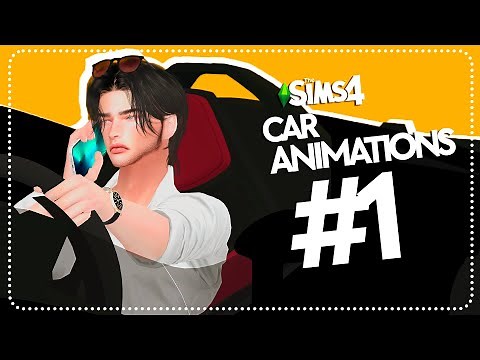 Sims 4 Animation Pack | Car Animations #1 (FREE ACCESS)