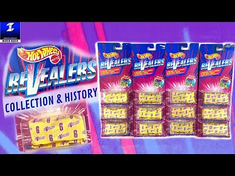 Hot Wheels Revealers Collection & History | 1992 Mystery Hot Wheels Cars