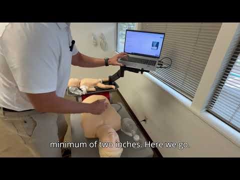 CPR Lifeline AHA BLS Adult & Child CPR Compressions with a VAM