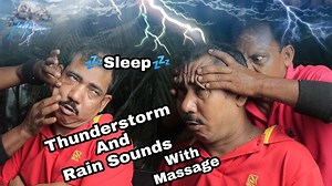 8.1K views · 195 reactions | Thunder & Rain Sounds With Indian Massage For Sleep | Asim Barber Gets ASMR Massage From His Teacher #ThunderandRainSounds #AsimBarber #indianmassage #neckcracking #massageinrain #relaxingnaturesounds #thunderstormsounds #homeasmrclinic #relaxingsoundsforsleep #asimbarberandhisguru #asimbarbermassage #Facebook | Home ASMR clinic | Facebook