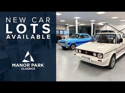 Weekly Car Update - Manor Park Classics