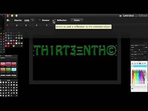 Pixelmator Tutorial | Creating 3D Text