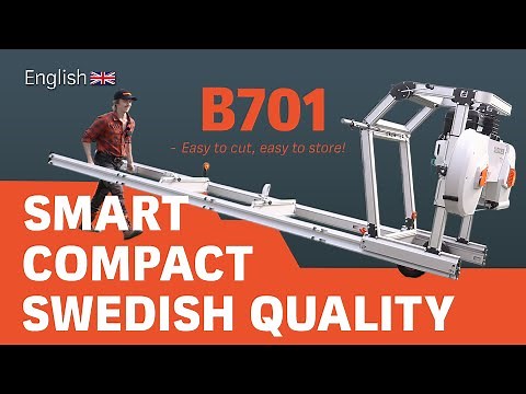 SMART, COMPACT, SWEDISH QUALITY! B701 – easy to store and maneuver! | LOGOSOL