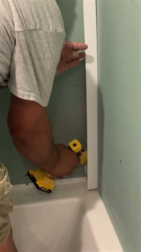 This is how we fit our affordable panels into small bathrooms