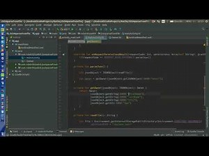 Android Kotlin Usage Tutorial #083 - JSON,parse from file