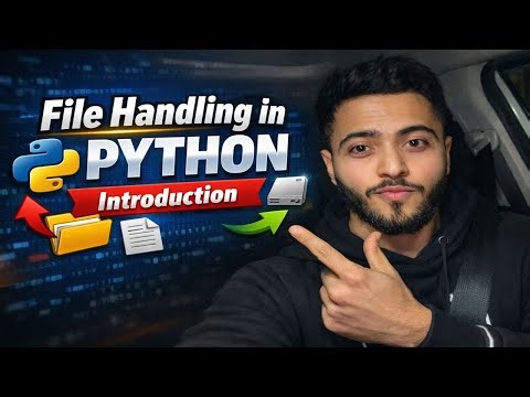 Python File Handling Explained from Scratch | Read, Write, Append Files 🔥