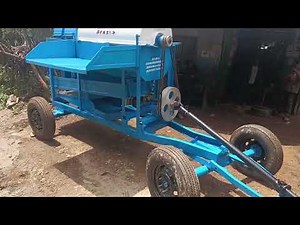PTO Driven Teff Thresher Machine በትራክተር ጉልበት የሚሰራ የጤፍ መውቂያ ማሽን for more please contact us!!