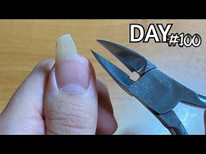 After 100 Days I Cut My Fingernail Off