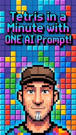 Tetris in a Minute with ONE AI Prompt!