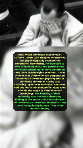 Why History's Greatest Monsters Passed Their Psych Tests #history #ww2