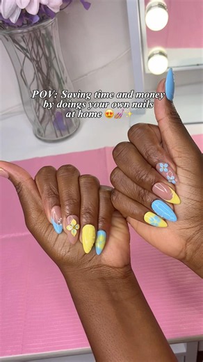 Boujee On A Budget 😍💅🏽 : DIY nails at home tutorial #pressonnails