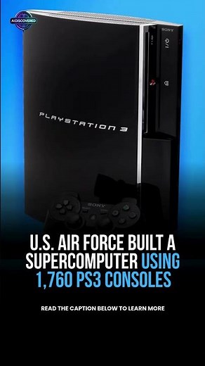 U.S. Air Force Built a Supercomputer Using 1,760 PS3 Consoles