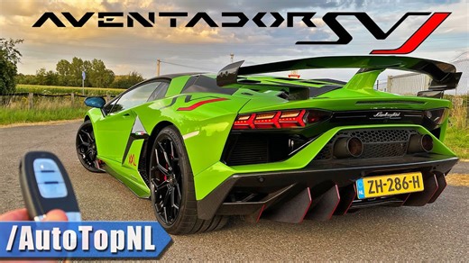 Lamborghini Aventador SVJ – Autobahn POV Review + Track Test! 🔥 V12 Rage