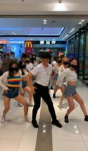 An amazing dancing group - Doctor teaching to dance and they dance like real professionals! | Kunthea Furniture Shop