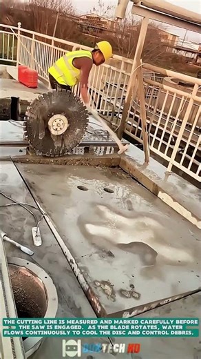 Cutting Reinforced Concrete Slabs Using a Circular Saw – Satisfying jobs and machinery in the world