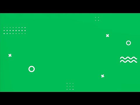 I Built The Ultimate Green Screen Motion Graphics Animation