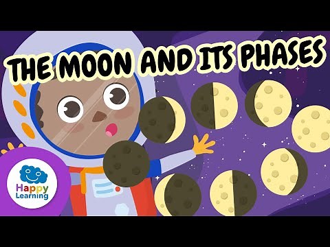 THE MOON AND ITS PHASES | Educational Videos for Children