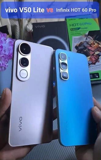 vivo V50 Lite vs Infinix HOT 60 Pro