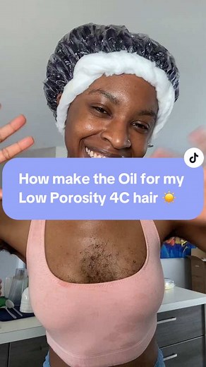 DIY Hair Growth Oil for Low Porosity Hair