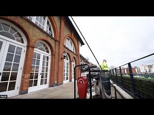 The skyVac® Interceptor: Commercial Gutter Cleaning System