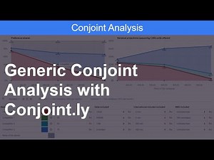 Conjoint.ly - Generic Conjoint Analysis