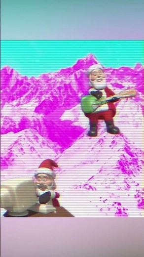 Santa's Vaporwave Dance!!!!!!! 🎄🎅 #vaporwave
