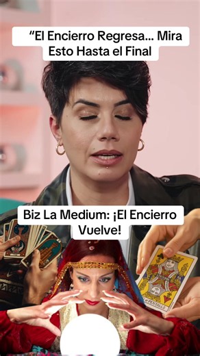 La voz de Biz La Medium y la razón por la que no nos gusta: ¡nos van a encerrar de nuevo! 😱 #BizLaMedium #Noticias #Encerramiento #Impactante