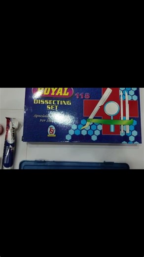 STAINLESS STEEL Royal Dissecting dissection kit Set 118 - Premium Student Biology Lab Kit