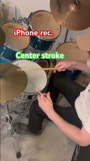 3 different sounds - same snare drum! 🥁🤓 #rimshots #drums
