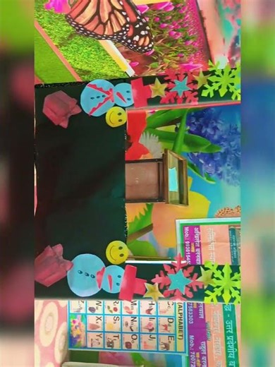 ,*paper butterfly craft* tutorial where colourful butterflies are made from paper for decoration####
