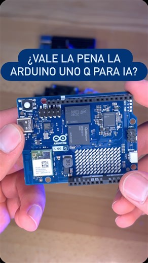 Antonio Richaud on Instagram: "En este video ponemos a competir a las 3 tarjetas más populares del mercado, una Raspberry Pi 4, una Jetson Nano y la nueva Arduino Uno Q con el mismo benchmark de lA, adivinen quién ganó 👀 #arduino #stem #fyp #ingenieria #inteligenciaartificial"