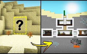 【建筑教程】教你造一个沙漠地堡