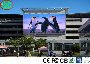 Outdoor P6 SMD2727 1R1G1B 7000cd/m2 Painéis LED Full Color Outdoor Full Color LED Display