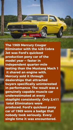 Ford Built Its Quickest Pony Car in 1969 and Sold It Through Dealerships Nobody Visited