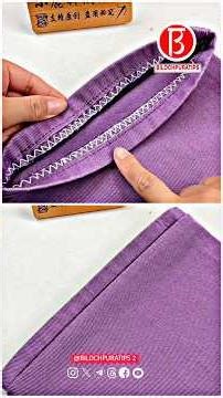 Shorten pants, stitching and mending, still fitted, needlework, handmade