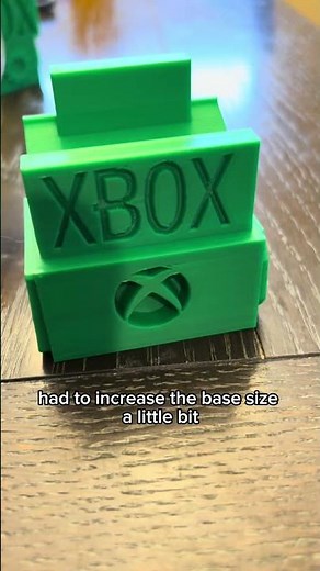 Xbox Controller Stand 3D Printed Latest Version - Still Needs Work