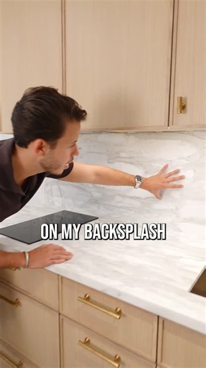 The Kitchen Guy | I’m not a fan of cutting outlets into a natural marble backsplash. That’s why I use plug molds under the upper cabinets instead — keeping... | Instagram